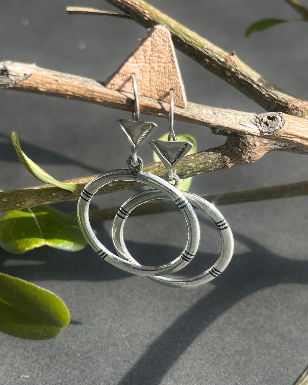 Boucles d'oreilles Touareg en argent 925