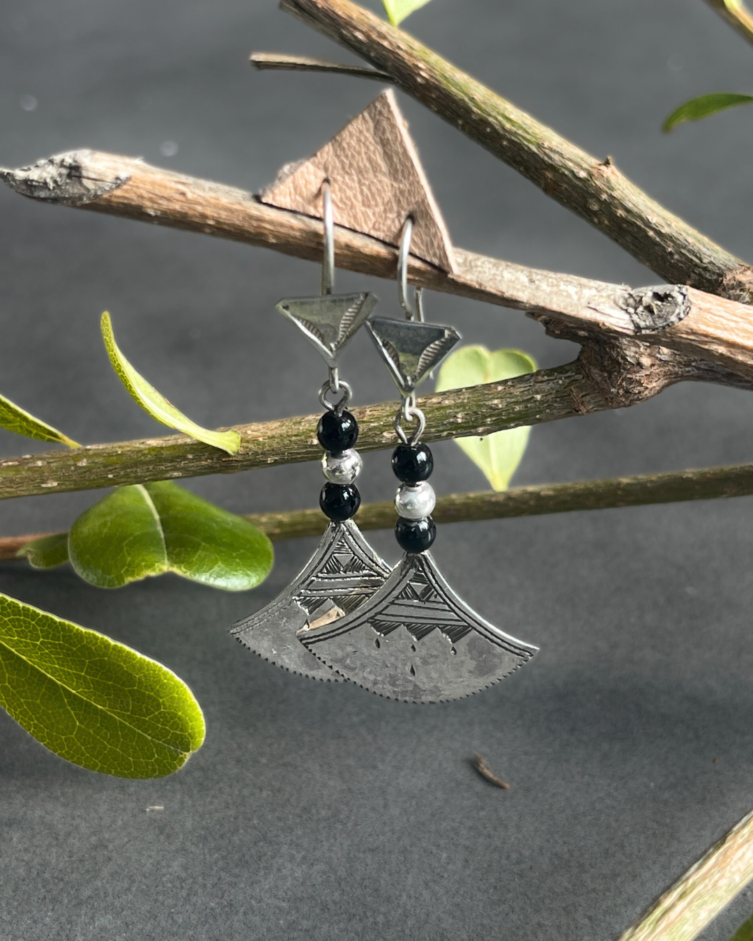 Boucles d'oreilles Touareg en argent 925