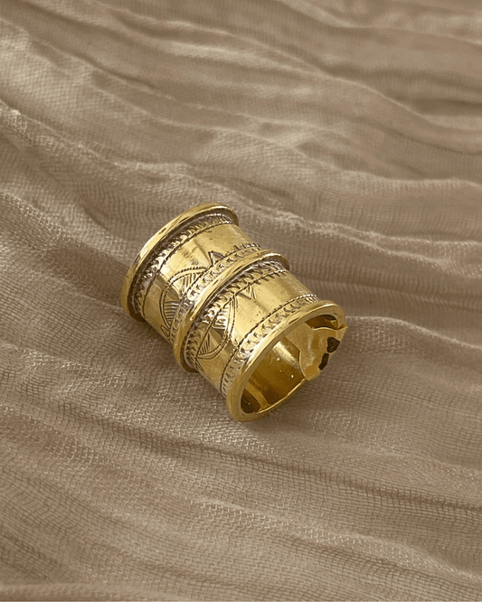 Bague Touareg en bronze - Ledoux Store