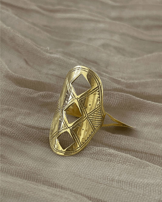 Bague Touareg en bronze - Ledoux Store