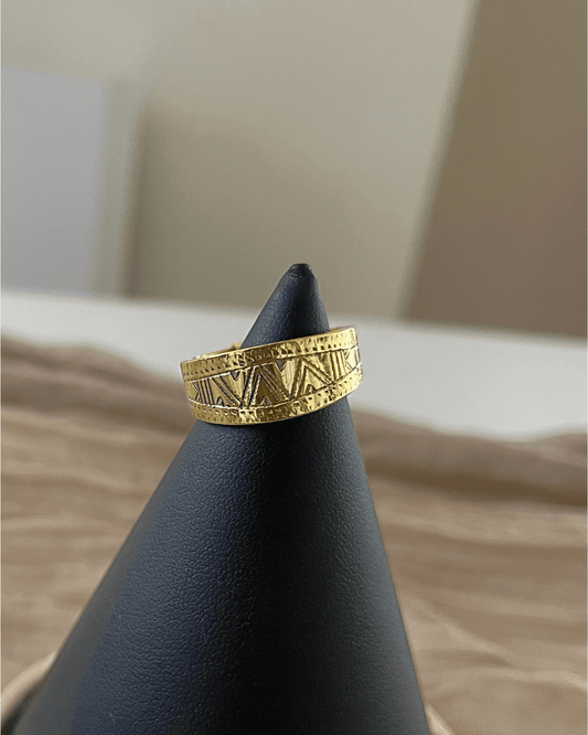 Bague Touareg en bronze - Ledoux Store