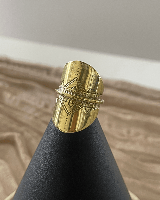 Bague Touareg en bronze - Ledoux Store