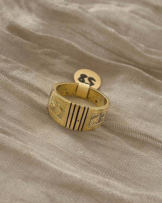 Bague Touareg en bronze - Ledoux Store