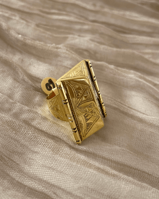 Bague Touareg en bronze - Ledoux Store