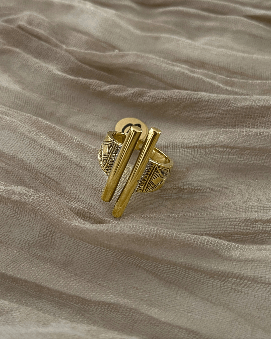 Bague Touareg en bronze - Ledoux Store