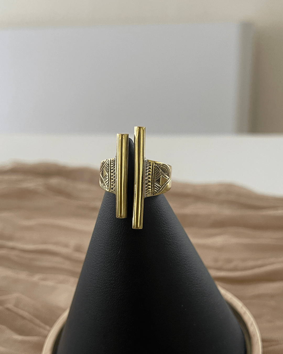 Bague Touareg en bronze - Ledoux Store
