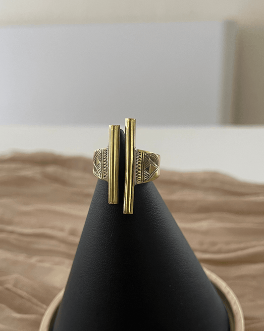 Bague Touareg en bronze - Ledoux Store