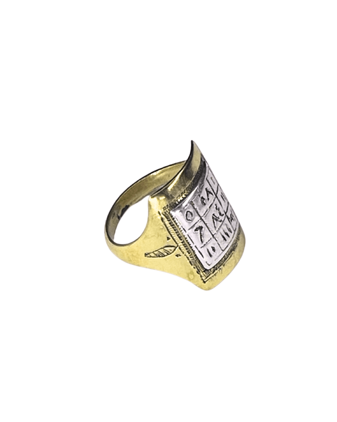 Bague Touareg en bronze et argent 925 - Ledoux Store
