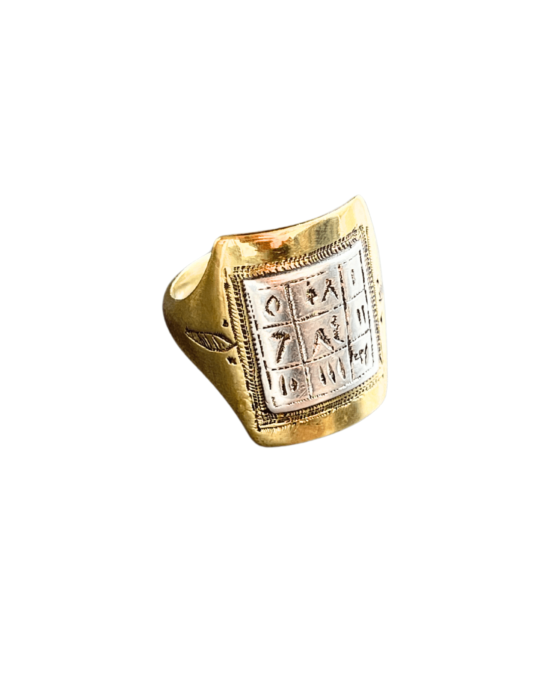 Bague Touareg en bronze et argent 925 - Ledoux Store