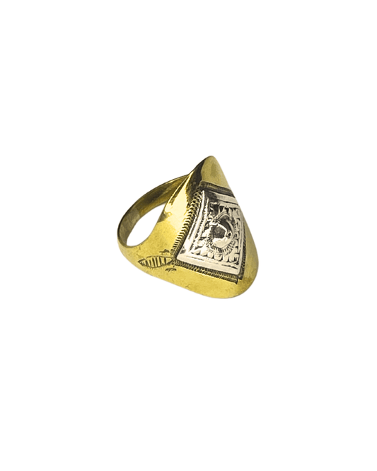 Bague Touareg en bronze et argent 925 - Ledoux Store