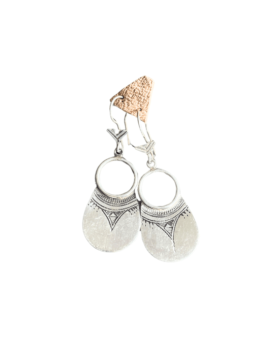 Boucles d'oreilles Touareg en argent 925 - Ledoux Store