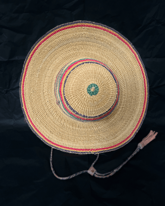 Chapeau Bolga tissé à la main au Ghana - Ledoux Store