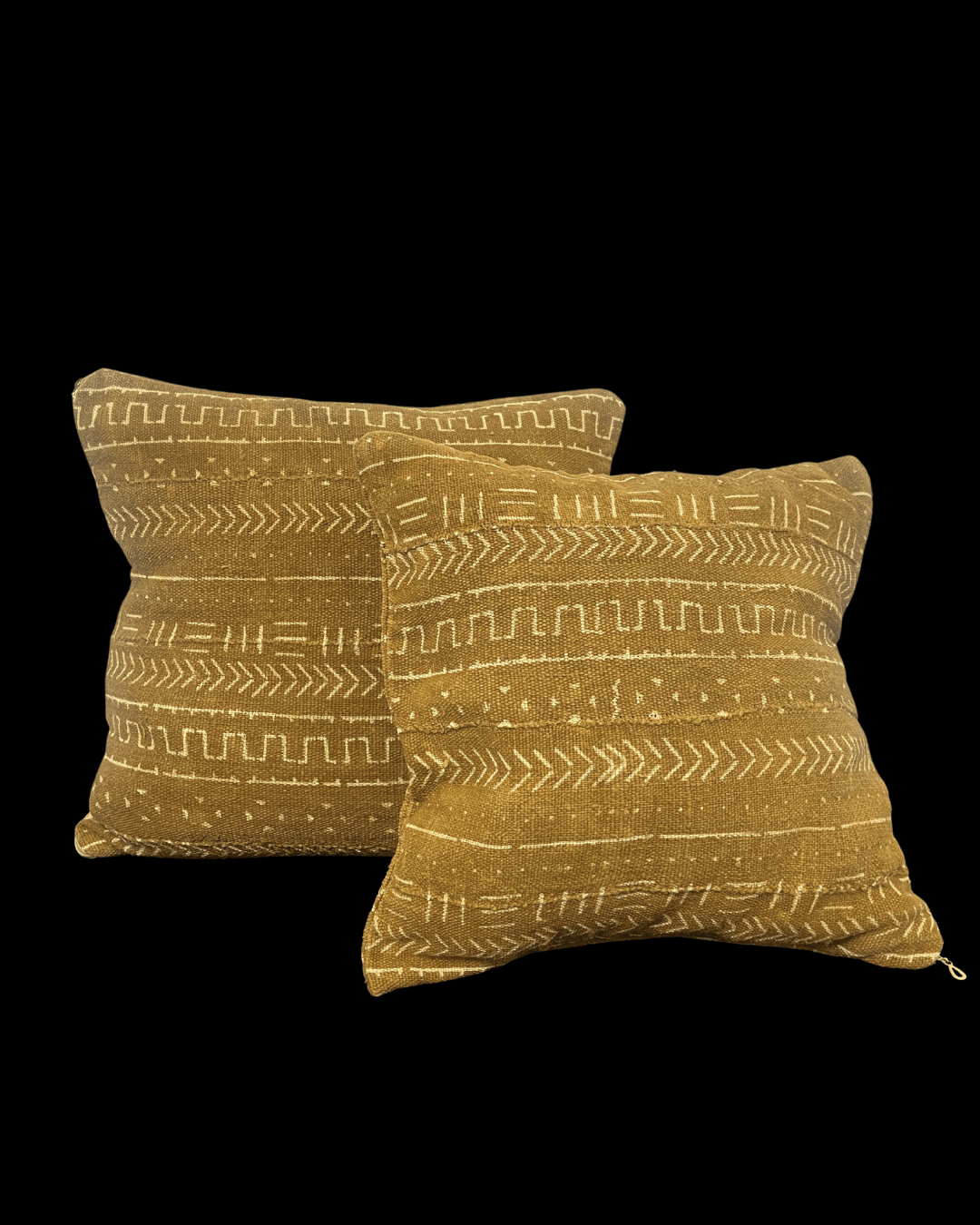 Housse de coussin en bogolan et percale - Plusieurs dimensions - Ledoux Store