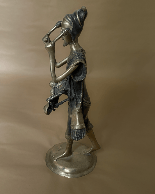 Sculpture en bronze - Joueur de balafon - Ledoux Store