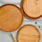 Assiettes plates en bois - Ledoux Store