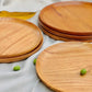 Assiettes plates en bois - Ledoux Store