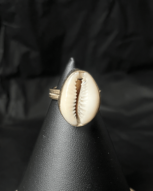 Bague en bronze et cauri - Ledoux Store