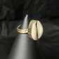 Bague en bronze et cauri - Ledoux Store