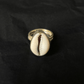 Bague en bronze et cauri - Ledoux Store