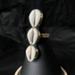 Bague en bronze et cauri - Ledoux Store