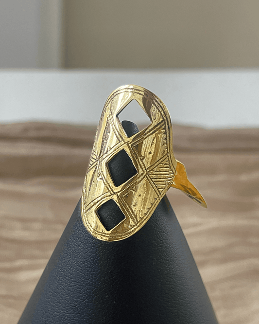 Bague Touareg en bronze - Ledoux Store