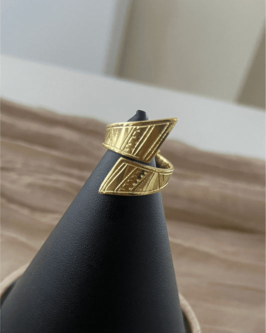 Bague Touareg en bronze - Ledoux Store