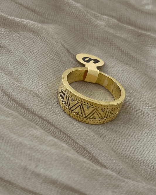 Bague Touareg en bronze - Ledoux Store