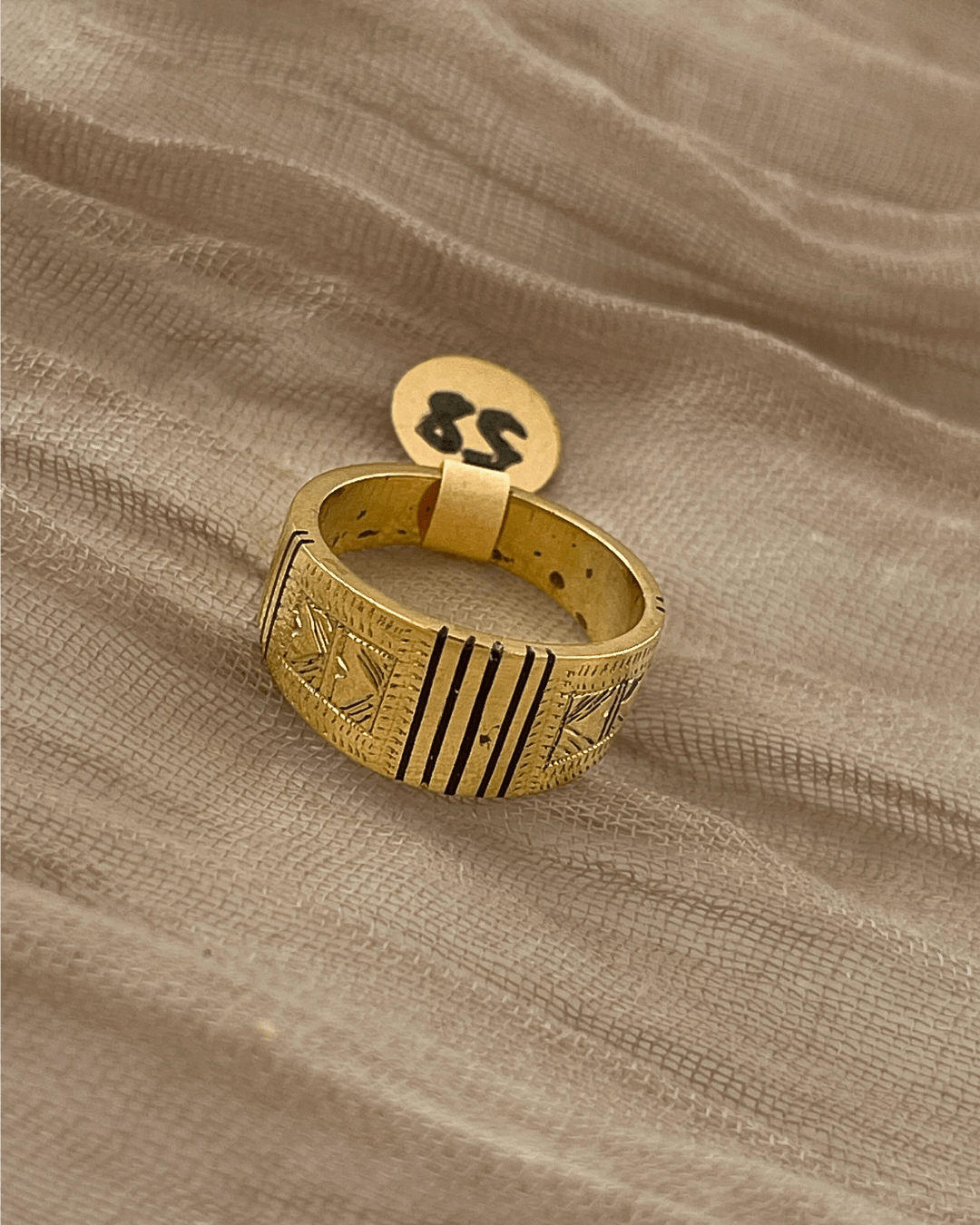 Bague Touareg en bronze - Ledoux Store