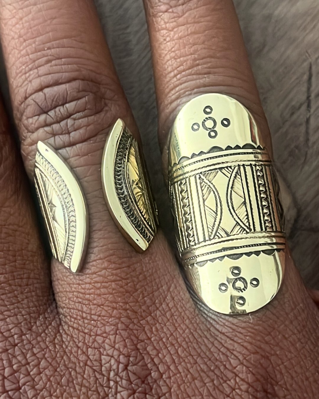 Bague Touareg en bronze - Ledoux Store