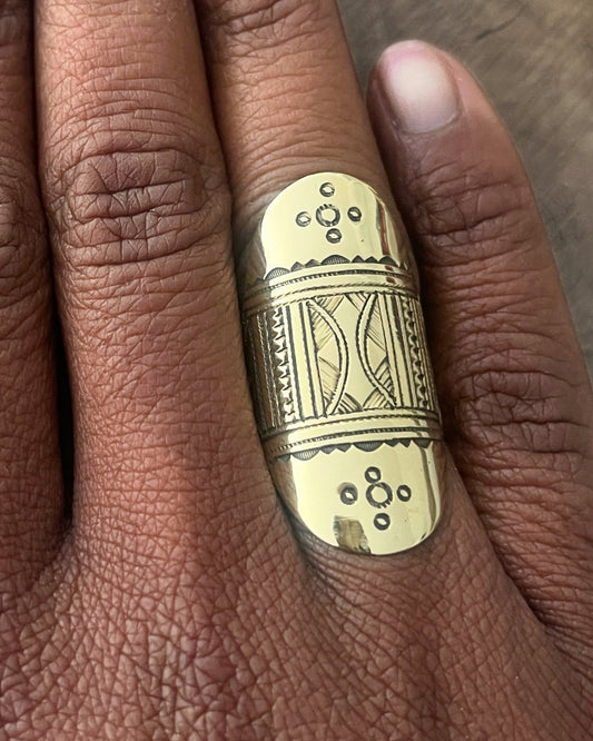 Bague Touareg en bronze - Ledoux Store