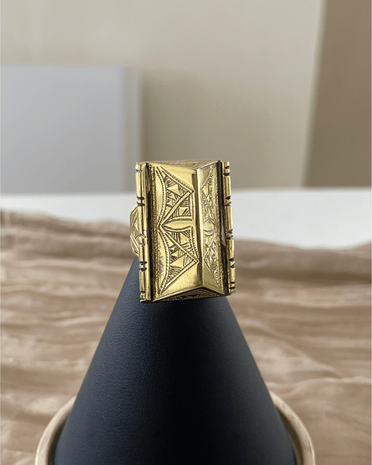 Bague Touareg en bronze - Ledoux Store