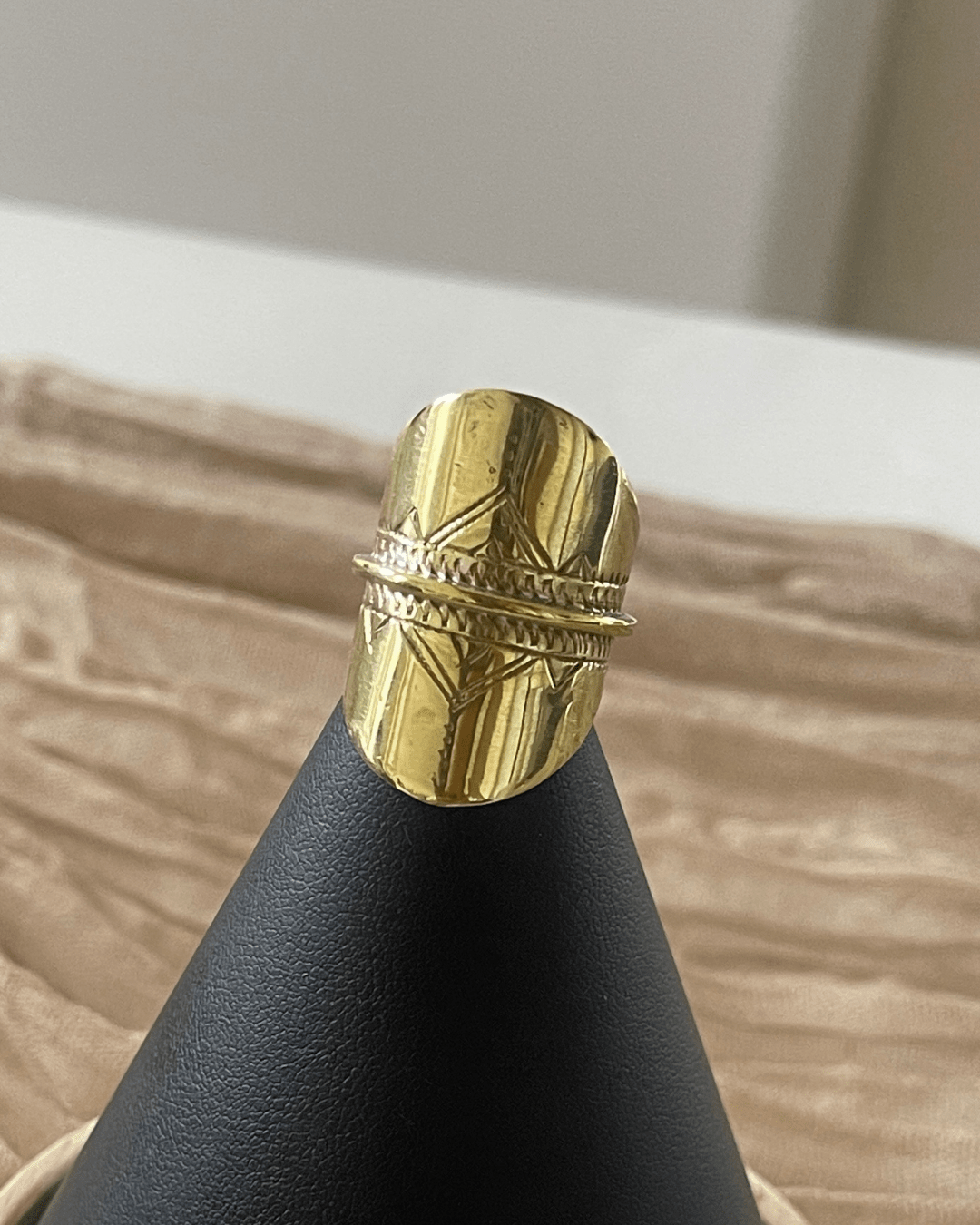 Bague Touareg en bronze - Ledoux Store