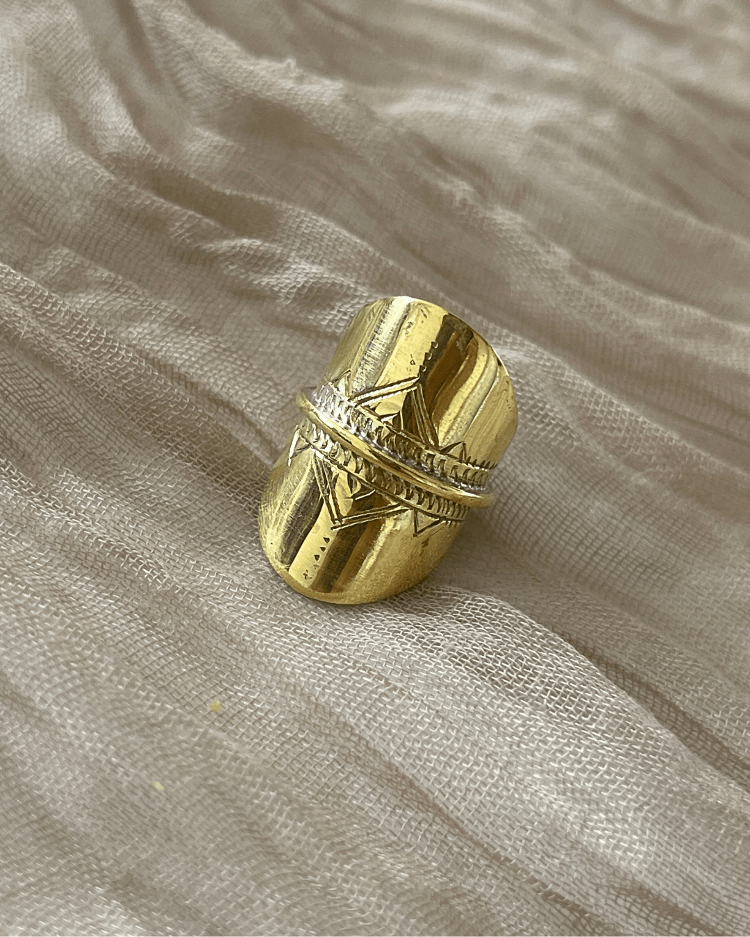 Bague Touareg en bronze - Ledoux Store