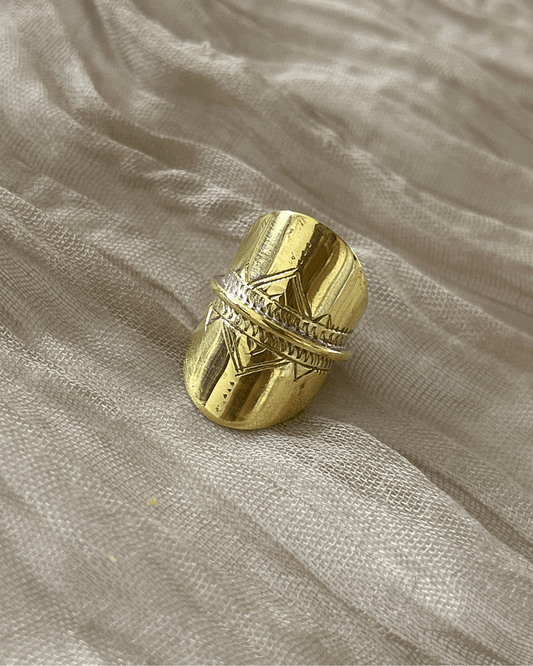 Bague Touareg en bronze - Ledoux Store