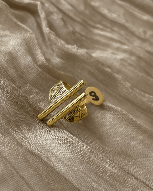 Bague Touareg en bronze - Ledoux Store