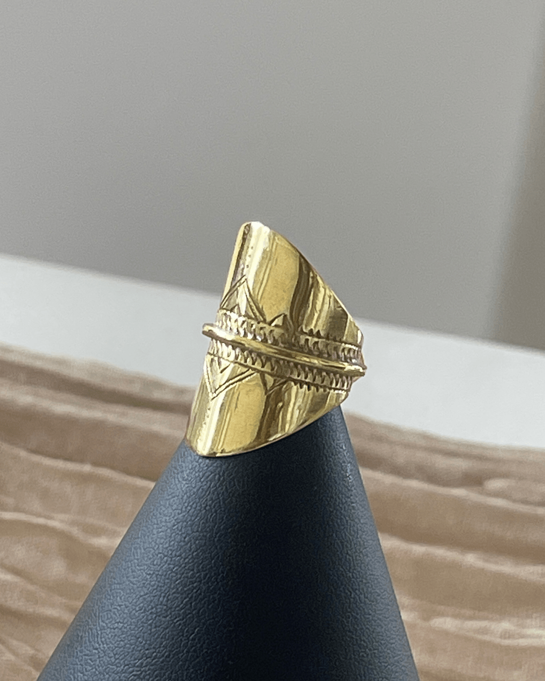 Bague Touareg en bronze - Ledoux Store