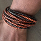 Bracelet homme en cuir tressé - Ledoux Store