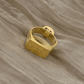 Chevalière homme - Bague Touareg en bronze - Ledoux Store