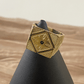 Chevalière homme - Bague Touareg en bronze - Ledoux Store