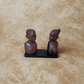 Figurine - Couple en bois d'ébène - Ledoux Store