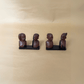 Figurine - Couple en bois d'ébène - Ledoux Store