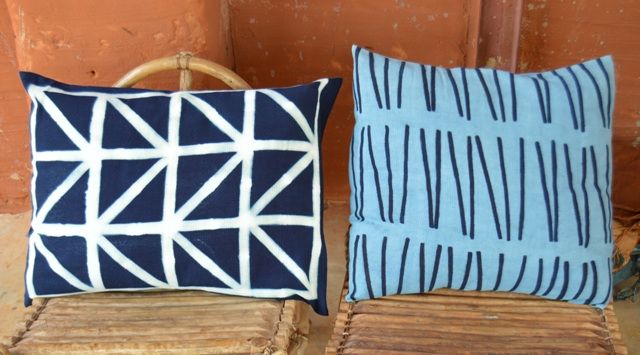 Housses de coussin fait - main en bogolan - Ledoux Store