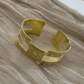 Manchette ajustable // Bracelet Touareg en bronze - Ledoux Store
