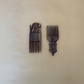 Peigne traditionnel sculpté en bois d'ébène - Ledoux Store