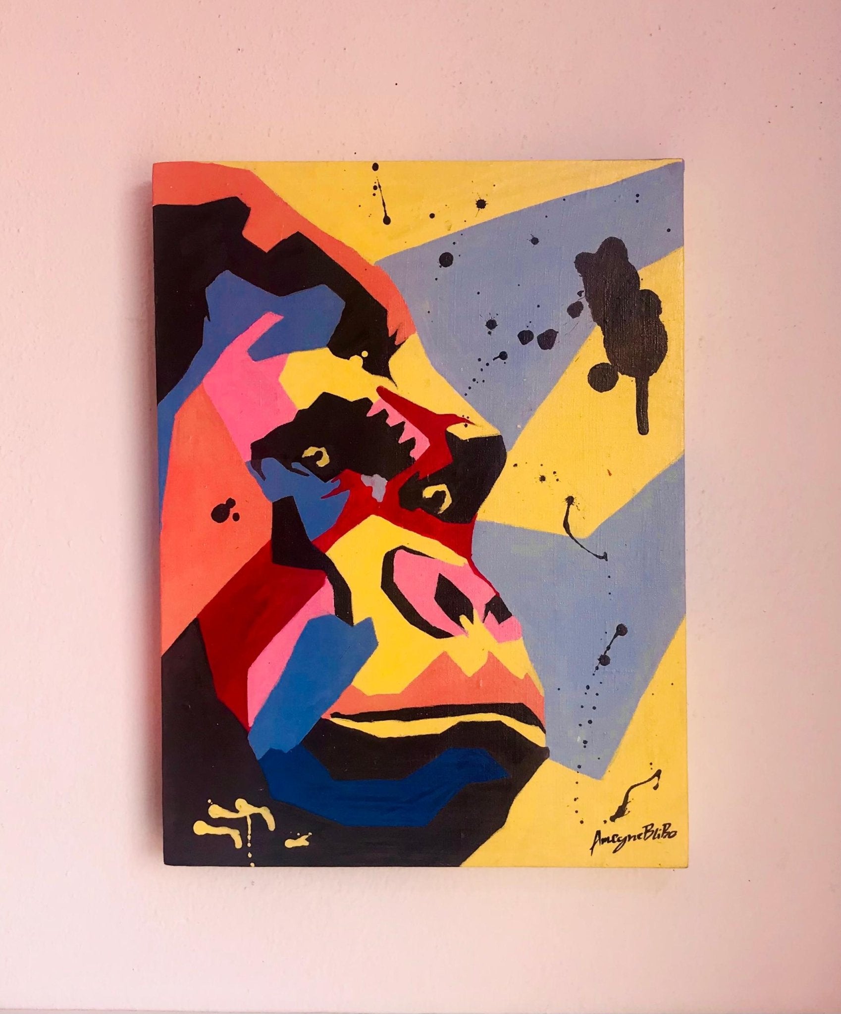 Peinture pop art sur toile - Ledoux Store