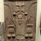 Porte Dogon sculptée en bois massif - Ledoux Store