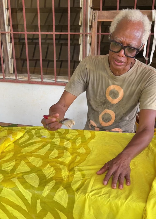 100% cotton batik by Batik Epe (Benin)