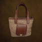 Sac cabas en raphia et cuir - Ledoux Store