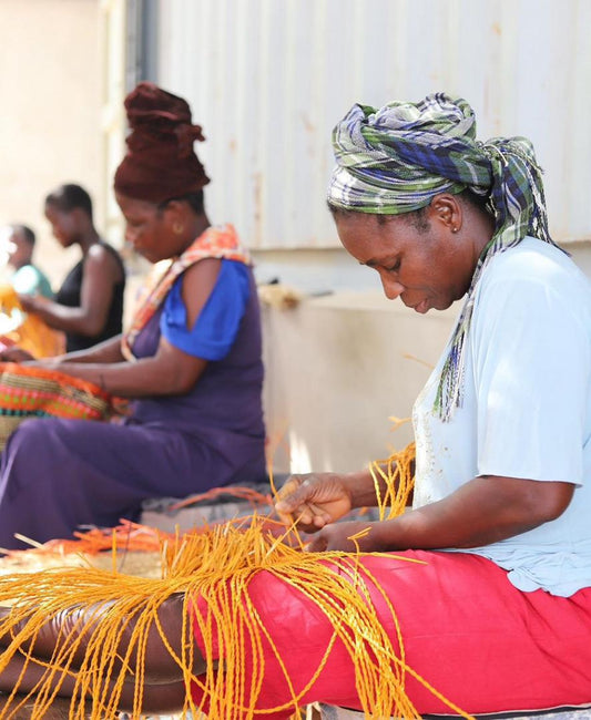 Sac shopping U, Bolga baskets - Ledoux Store