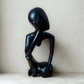 Sculpture "Le Penseur" en ébène - Ledoux Store